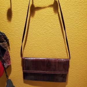 Elegant Burgundy Satchel